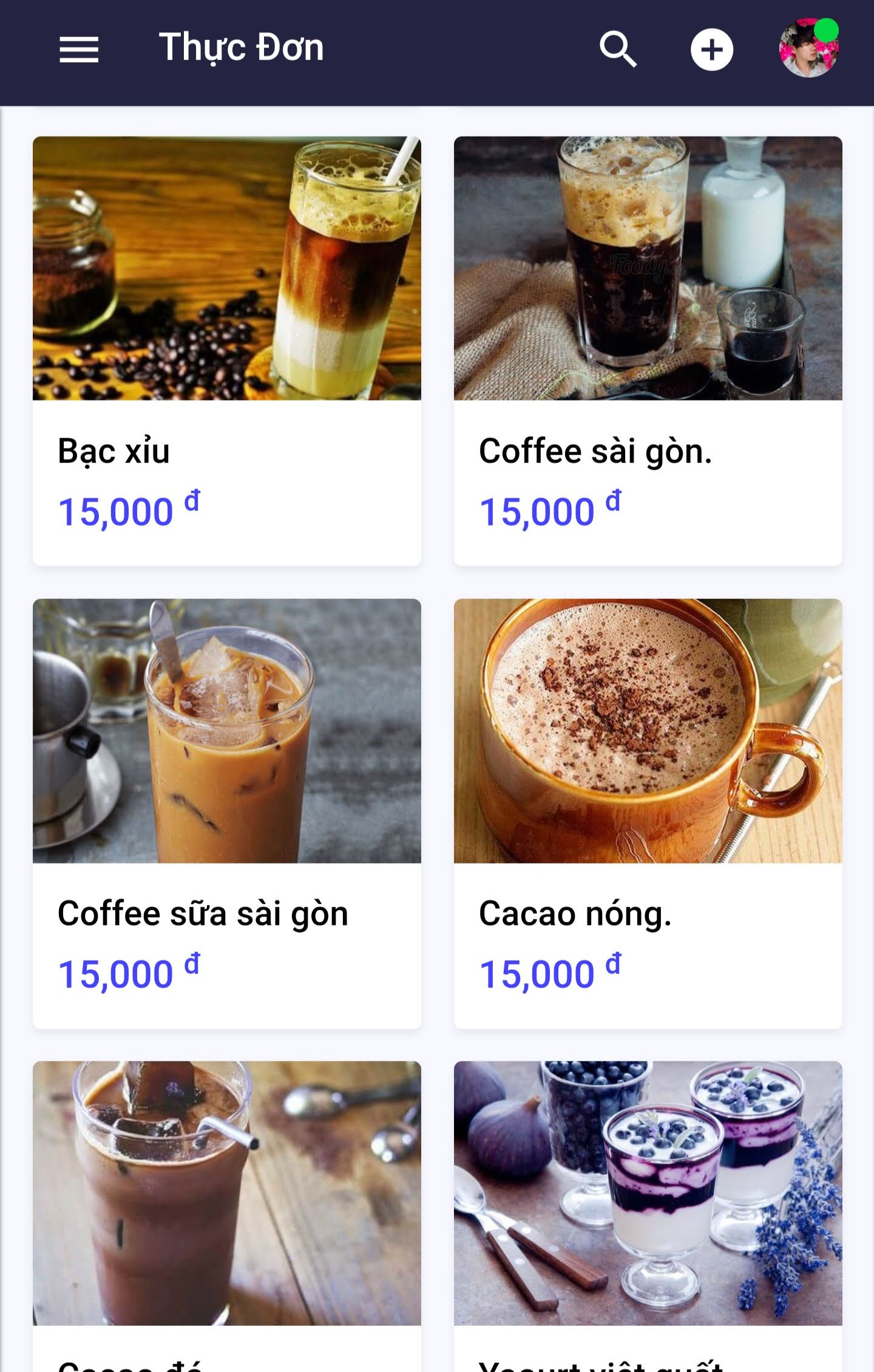 Phần mềm quán cà phê được Huỳnh Nhân Quốc phát triển