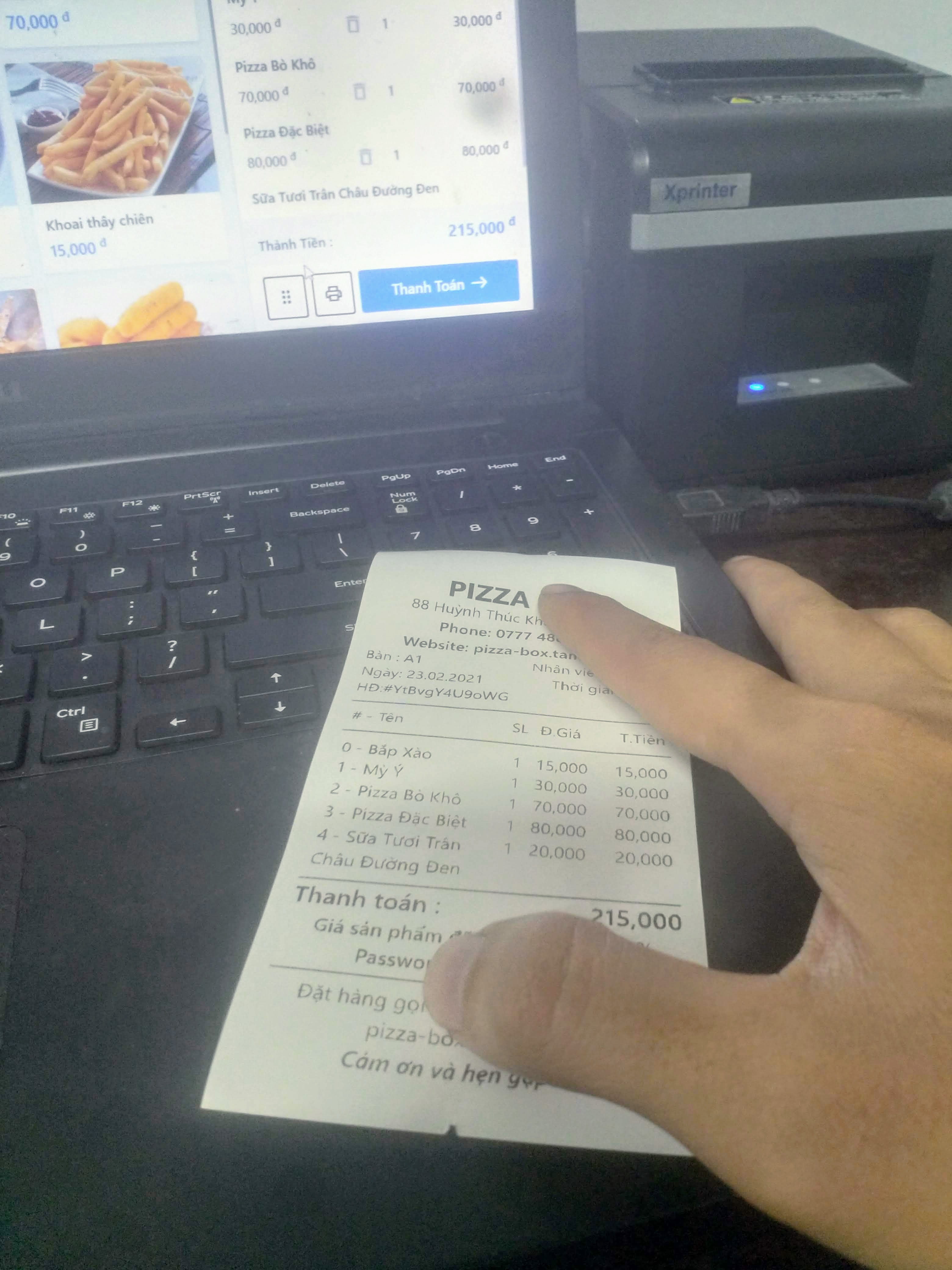 Phần mềm quán cà phê được Huỳnh Nhân Quốc phát triển