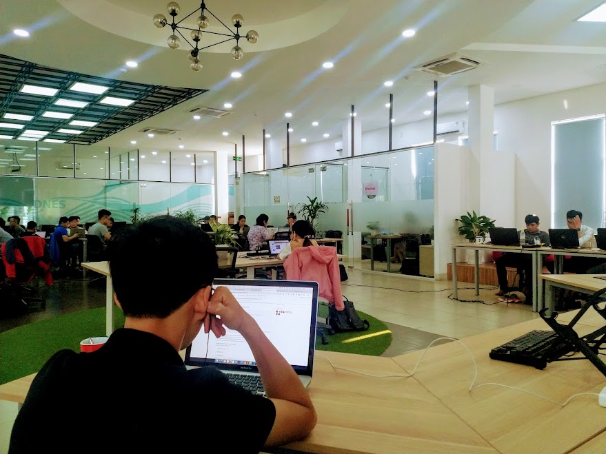 Một hình ảnh trong hành trình khởi nghiệp của Huỳnh Nhân Quốc