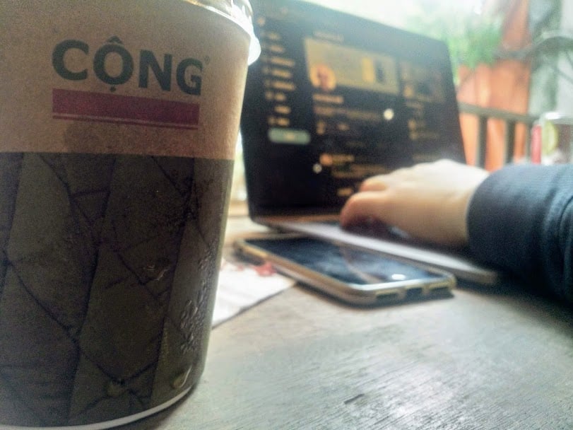 Một hình ảnh trong hành trình khởi nghiệp của Huỳnh Nhân Quốc