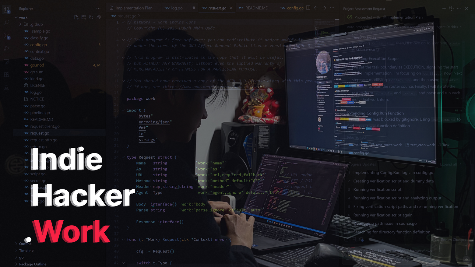Kitwork và hành trình của tôi, một indie hacker theo đuổi open-source